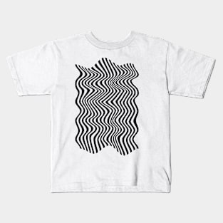 Mod Waves #3 Kids T-Shirt